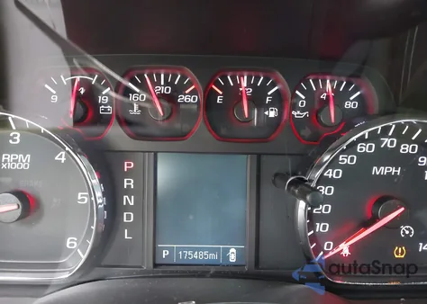 2017 Chevrolet Tahoe Commercial Fleet из США, поврежденный, VIN 1GNSKFEC6HR214787